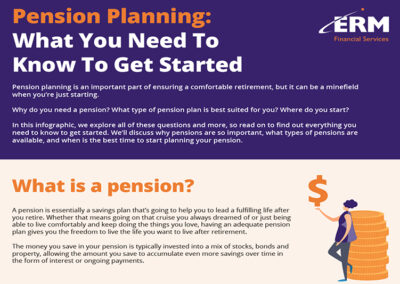 Pension Planning: What You Need To Know To Get Started (Infographic)