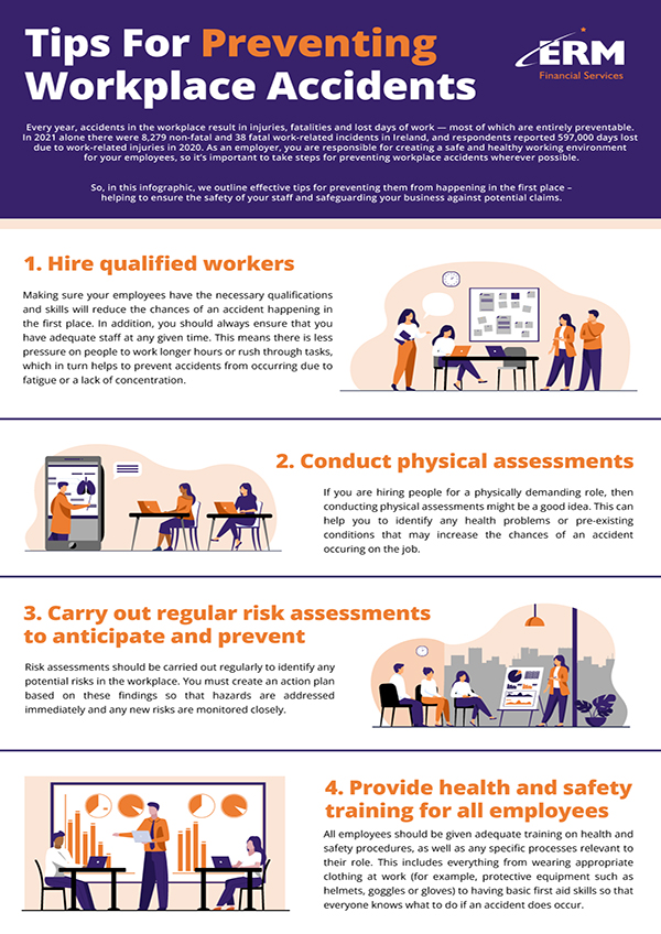 Tips For Preventing Workplace Accidents (Infographic)