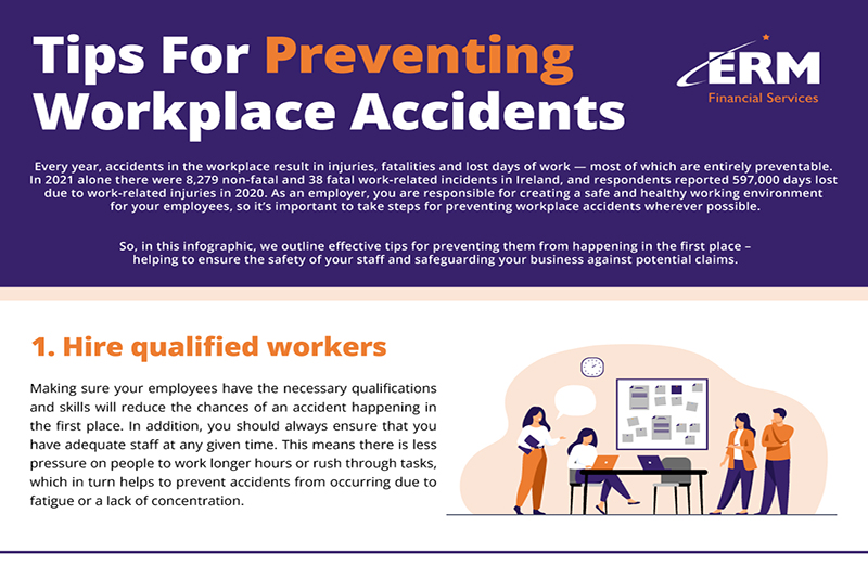 Tips For Preventing Workplace Accidents (Infographic)